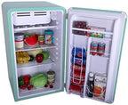 FRIGIDAIRE EFR372-BLACK 3.2 Cu Ft Black Retro Compact Rounded Corner Premium Mini Fridge