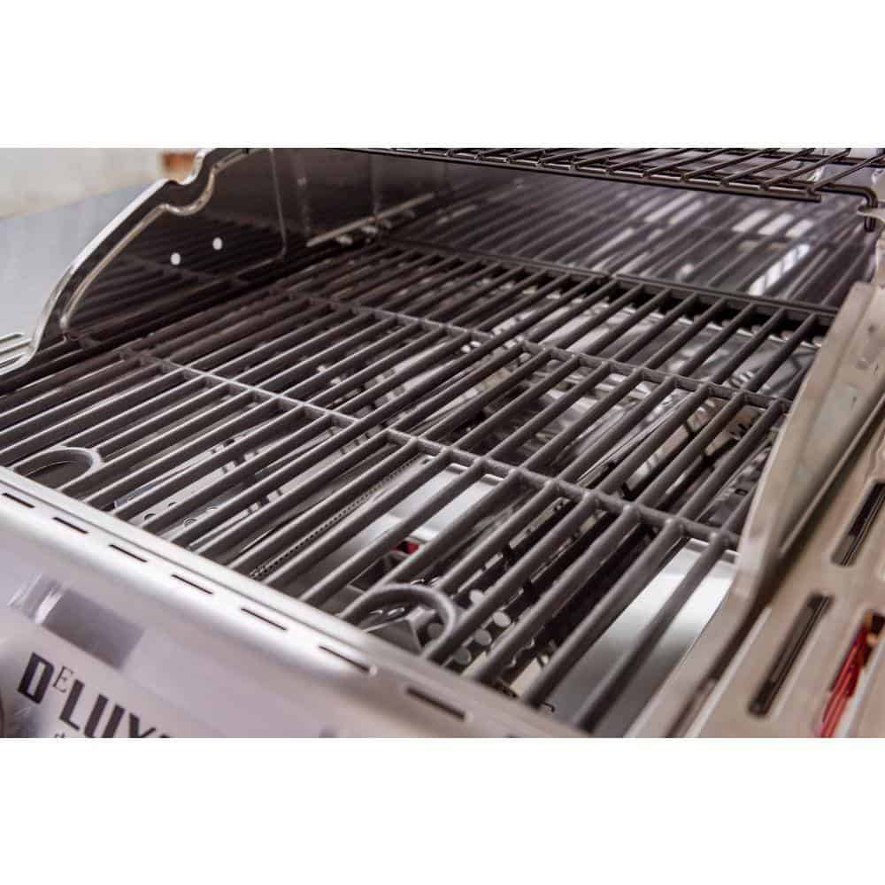Nexgrill Deluxe 2-Burner Propane Gas Grill, Red – Stainless Steel, 28,000 BTUs, Compact Design