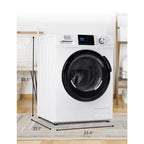 BLACK+DECKER 2.7 cu. ft. All-in-One Washer and Dryer Combo in White BCW27MW💝 Last Day For Clearance