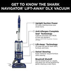 Shark NV360 Navigator Lift-Away Deluxe Upright Vacuum