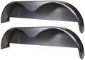 72×10-3/4 Tandem Axle Steel Trailer Fender w/Back Plate Welded In