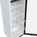 EdgeStar VBM101 22" Wide 10.1 Cu. Ft. Commercial Beverage Merchandiser – Stainless Steel, Temp Alarm, Reversible Door