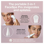 Braun Face Epilator Facespa Pro 910 for Women