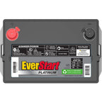 EverStart Platinum AGM car battery, Group 24F, 12 Volt, 750 CCA – Made in the USA