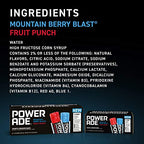 2025 POWERADE Sports Freezer Bars  Giant Sized 5.5 oz Refreshing Ice Pops with Electrolytes B Vitamins – Naturally Flavored  Mountain Berry Blast and Fruit Punch  45 Total Freezer Bars