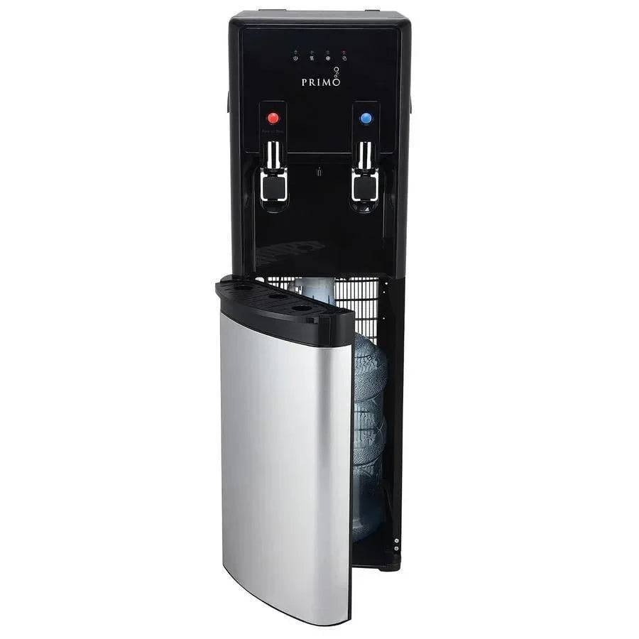 Primo Pro-Plus bottom-loading water dispenser for hot and cold water, black