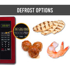 Farberware FMO11AHTBKN 1.1 cu. Ft. 1000-Watt Countertop Microwave Oven