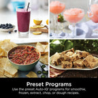 Ninja Mega Kitchen System, 1500 Watt Stand Mixer (2.1 Liters) and Food Processor (8 Cups) with (2) 473 ml Takeaway Cups