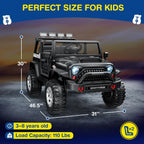 L8 Ride On Car, 2 Seater, 12V Kids Electric Car w/Remote Control, 4-Wheel Suspension, Bluetooth Speaker, Multi Music Modes, 3 Speeds, LED Lights, Xmas & Birthday Gift Ideas for Kids Ages 3+
