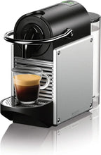 Nespresso Pixie Espresso Machine by De’Longhi, 19-Bar Pump, Compact Aluminum Design, Silver, 1100ml