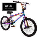 Hyper Bicycles 20′′ Jet Fuel BMX Bike for kids, Recommended Ages 8 to 13 Years Old