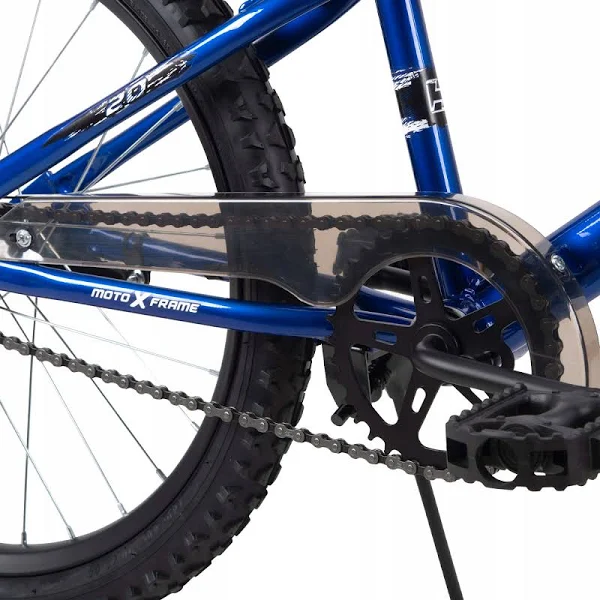 Huffy Rock It Boys Bike, 20-Inch, Royal Blue, Durable Steel Frame, Easy Assembly, Coaster Brake